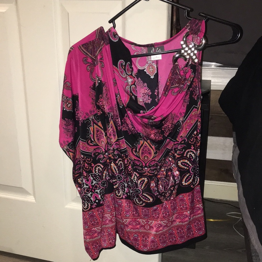 Pink blouse